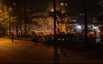 Pawai Obor Paskah Subuh: Anak-Anak dan Remaja Rayakan Kebangkitan Yesus 2024