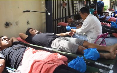 Diakonia yang Menyelamatkan: Donor Darah Pra Natal GBKP Km.8 Medan Hasilkan 45 Kantong Kasih