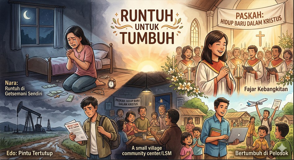 RUNTUH UNTUK TUMBUH