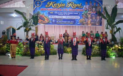 Pesta Kerja Rani GBKP KM.8 2026: Syukuran Panen Bertema “Kerja Rani Guna Pehaga Tuhan” Tembus 600 juta